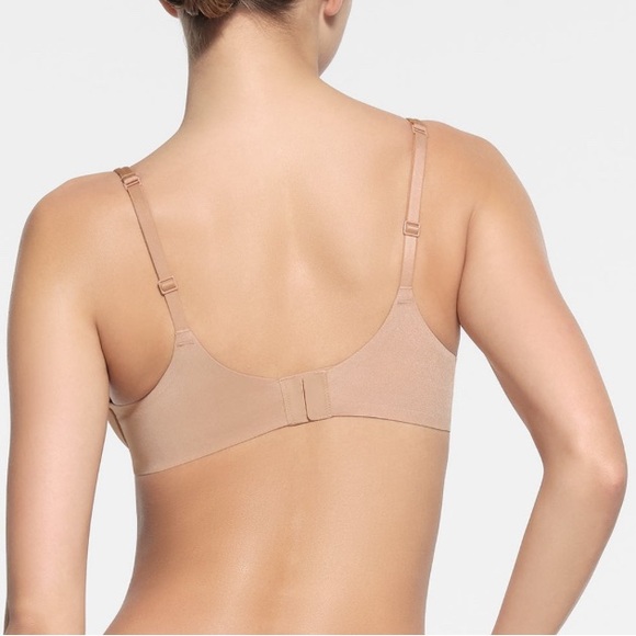 NWT Skims Ultimate Bra Nipple Push-up Bra Clay / 36DD - Picture 3 of 5
